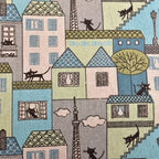 Printed Cotton Linen Fabric