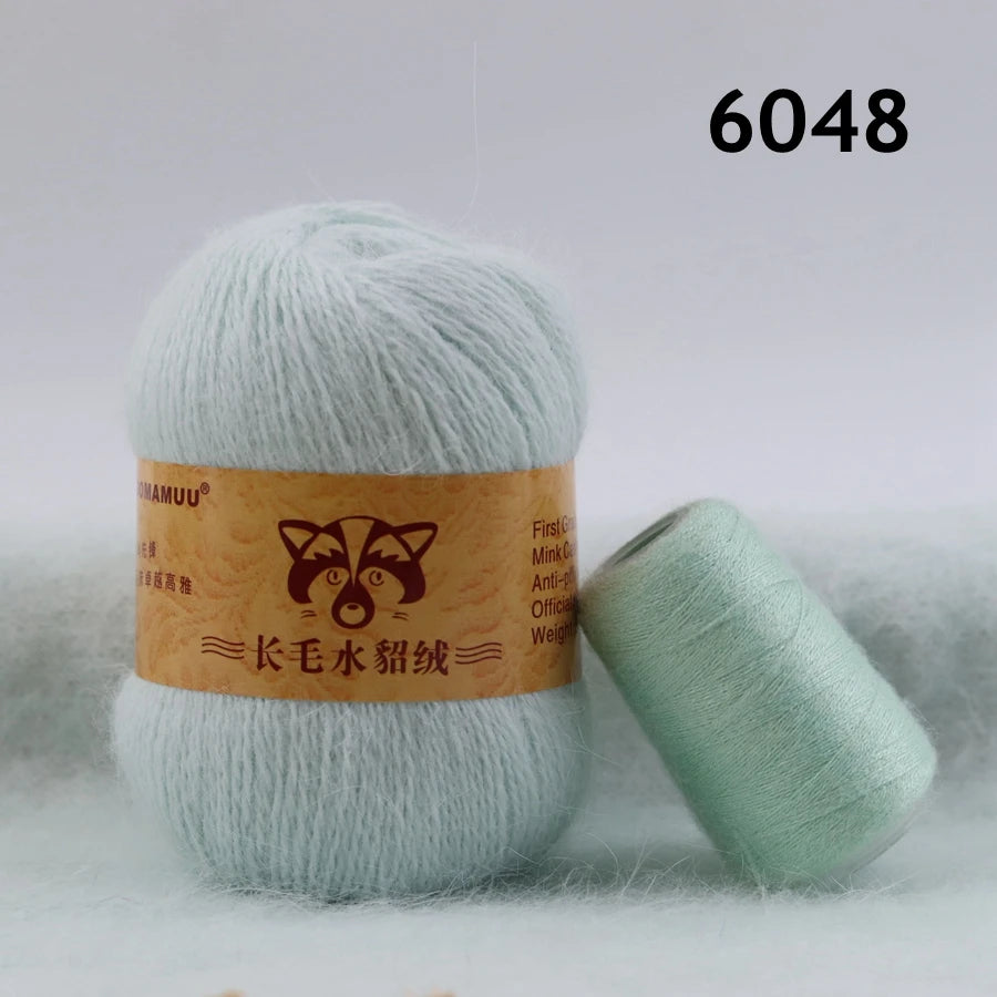 Extra Soft Plush Mink Hair Yarn