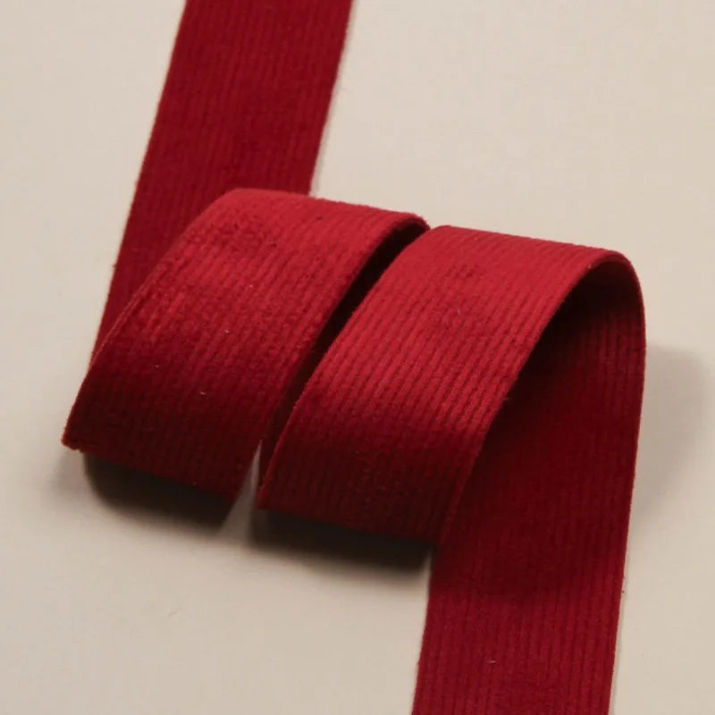 Striped Corduroy Ribbons 15 25 35mm