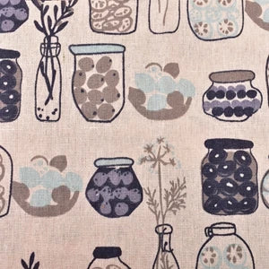 Printed Cotton Linen Fabric