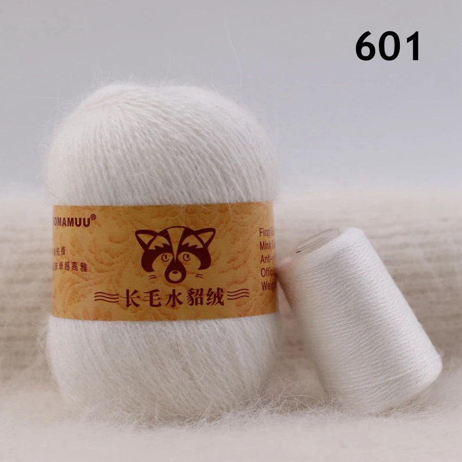 Extra Soft Plush Mink Hair Yarn