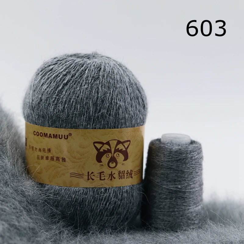 Extra Soft Plush Mink Hair Yarn