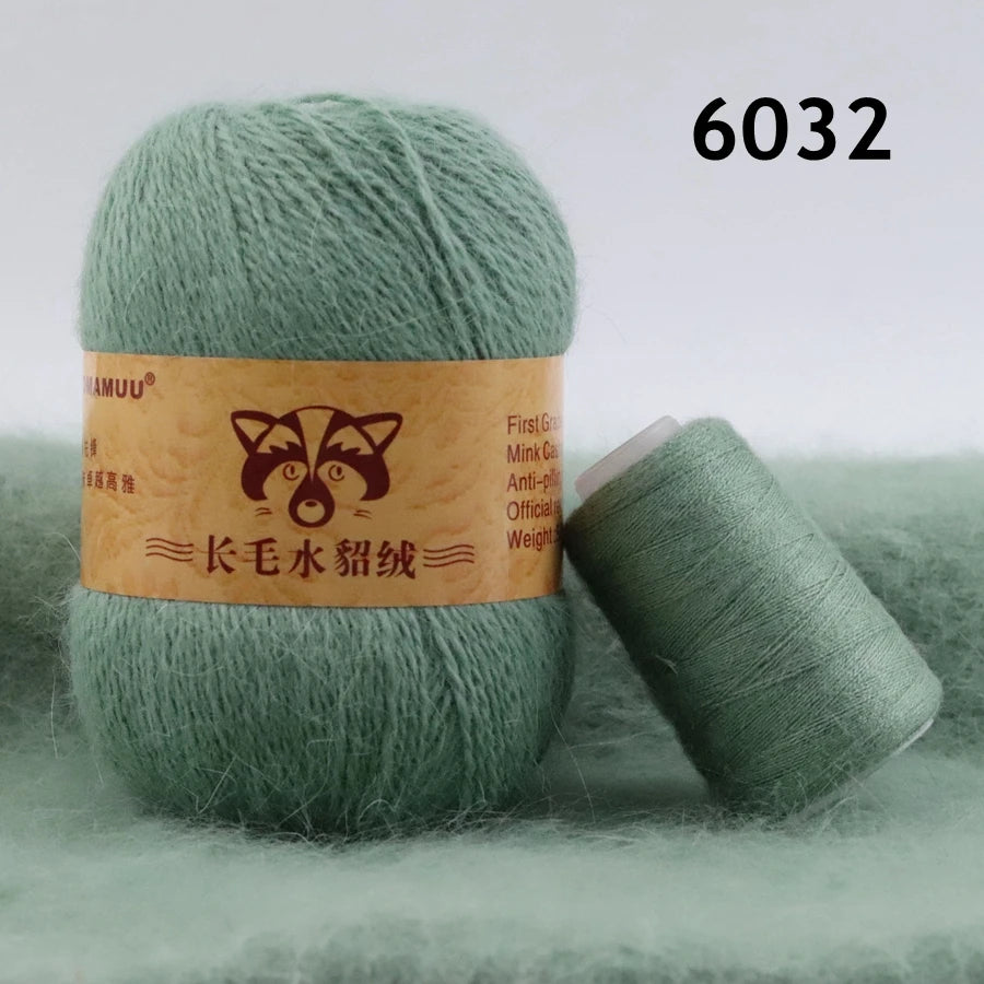 Extra Soft Plush Mink Hair Yarn
