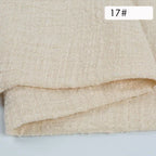 Plain Cotton Gauze Linen Fabric