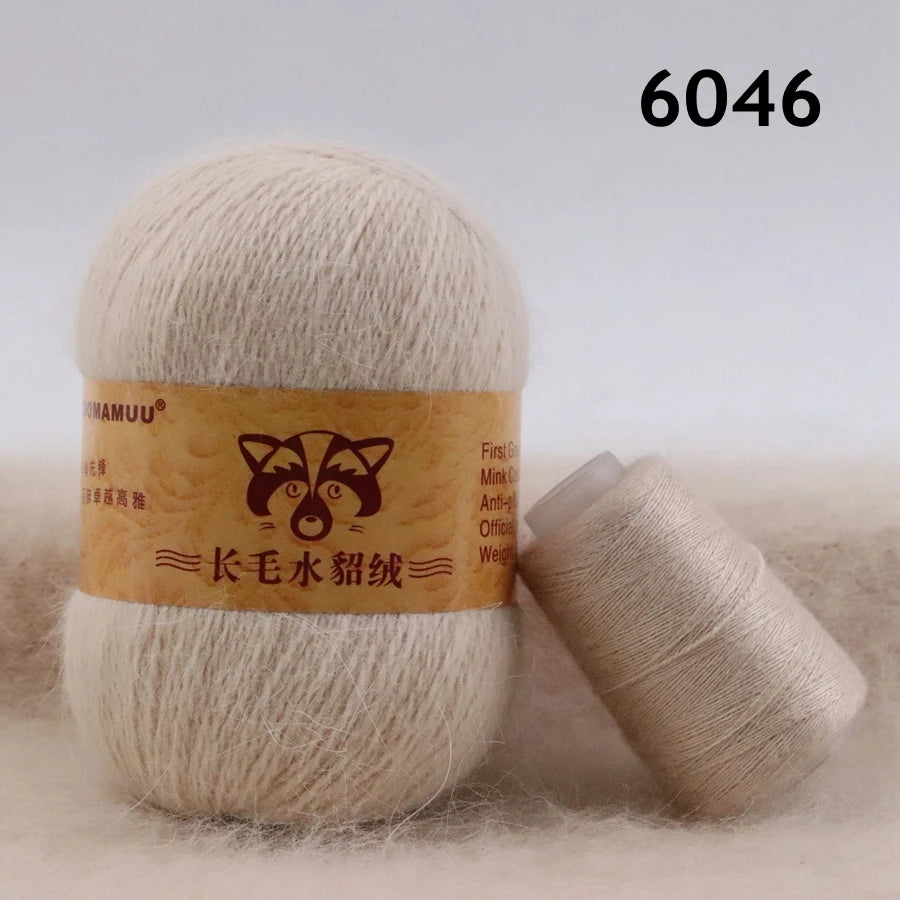 Extra Soft Plush Mink Hair Yarn