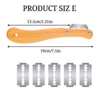 Bread Lame Wooden Handle Bread Slashing Tool
