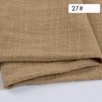 Plain Cotton Gauze Linen Fabric