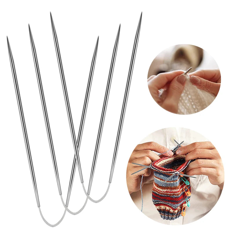 3Pcs Circular Knitting Needles