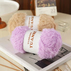 Faux Fur Yarn for Knitting