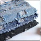 Water Washed Pure Cotton Denim Fabric