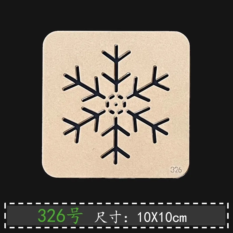 10x10cm DIY Craft, Quilting Ruler & Drawing Tool