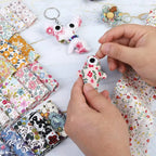 45pcs 6.2x100cm Fabric Jelly Rolls