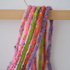 3 Yards Colorful Yarn Knitting Stripe