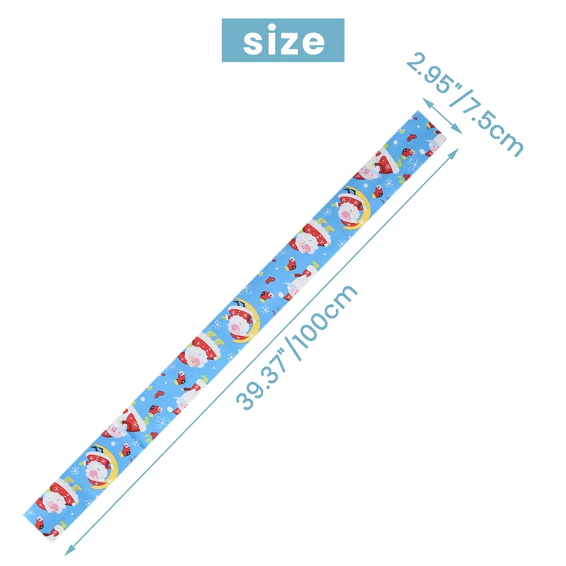 20 Christmas Patterns Jelly Roll Fabric, Pre-Cut