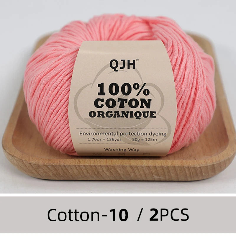 100% Organic Cotton Yarn