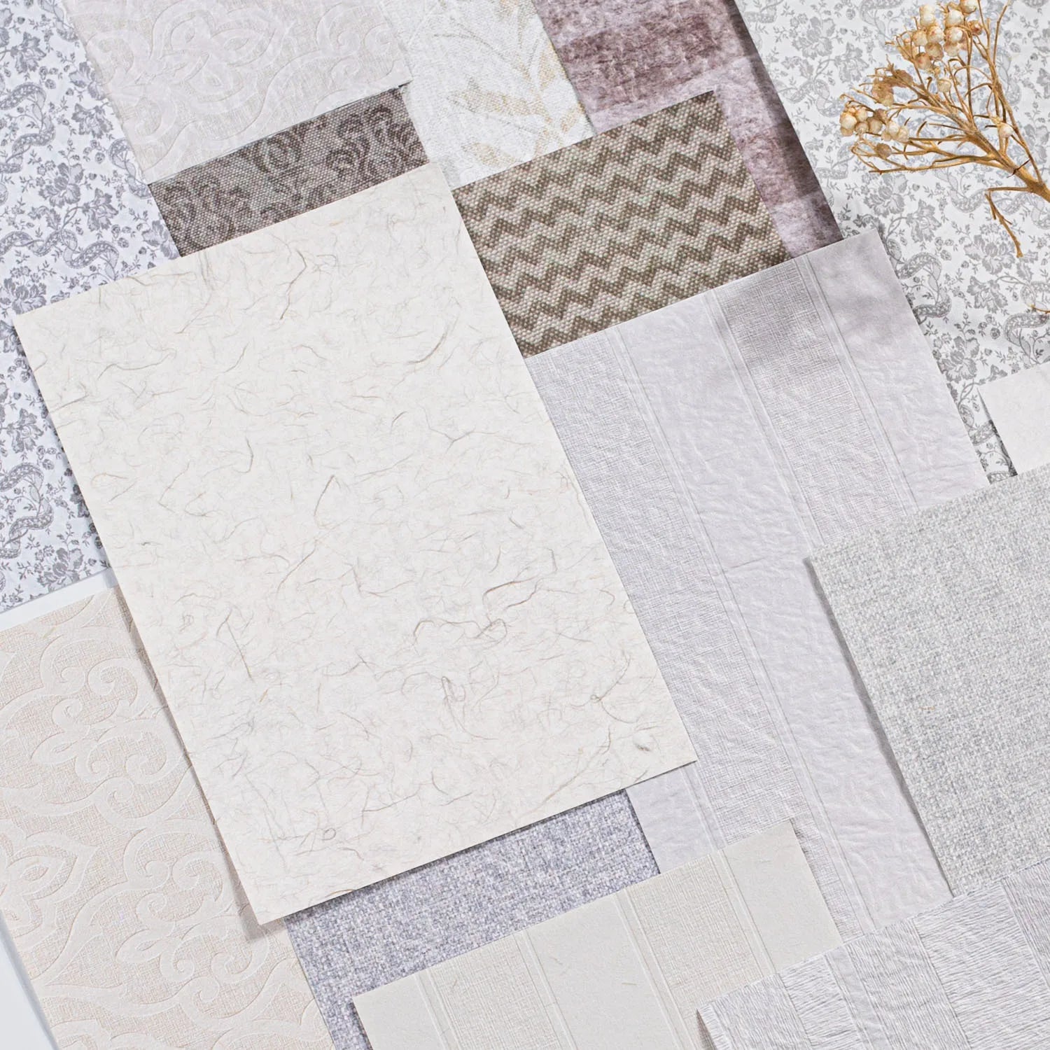 30 Sheets Colorful Texture Material Paper Junk Journal Planner Scrapbooking Paper DIY Craft Paper Background Pad Card Making