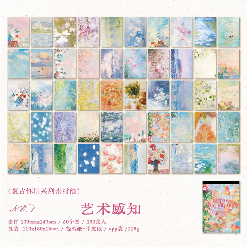 100pcs/lot Memo Pads Material Paper