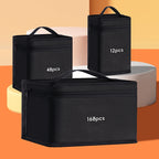 12/24/36/48Pcs Pencil Bag Art Marker Pen Storage Bag Large Capacity