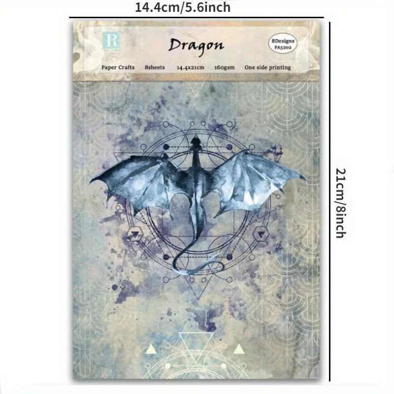 Dragon Scrapbook Paper Pad