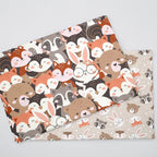 160*50cm Animal Babbit Fox Printed Cotton Fabric