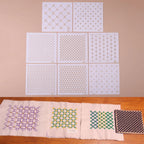 Embroidery Stencils Quilting Templates Set