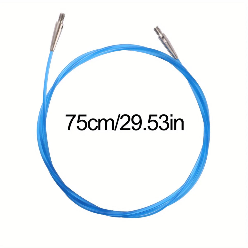 Gemstone Blue Knitting Needle Set Tool