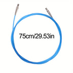 Gemstone Blue Knitting Needle Set Tool