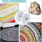 1 Roll Jelly Strip 2.25" Cotton Blend Fleece Batting 35 Yards