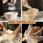 Banneton Bread Proofing Basket Set