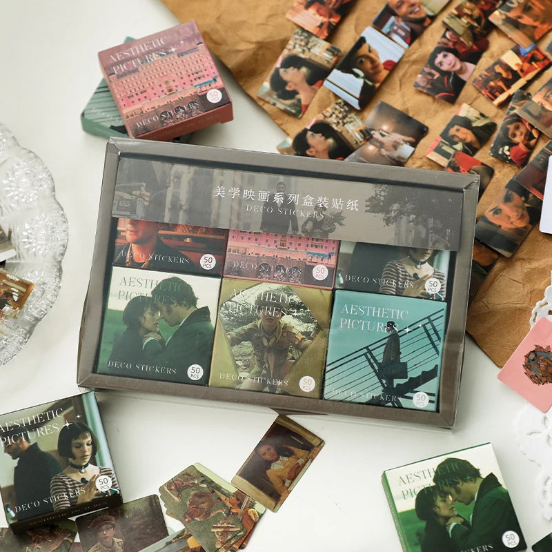 300pcs/pack Cute Stickers Film Paper