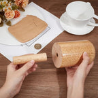 86x31inch Cup Pottery Molds Burlywood Wood