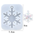 Silicone Snowflake Mold Handmade Jewelry Making
