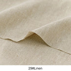 0.5m/1m/2m Faux Cotton Linen Fabric