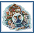 Soulgift News Pre-Printed Cross Stitch Kit