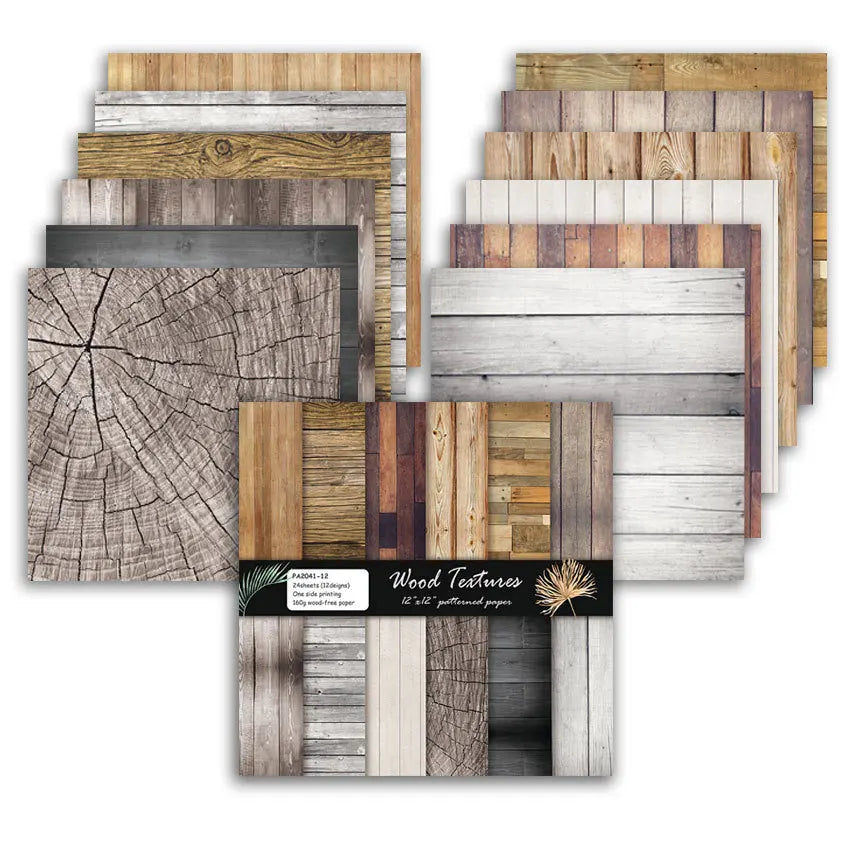 12 Sheet Scrapbook Paper 30x30cm