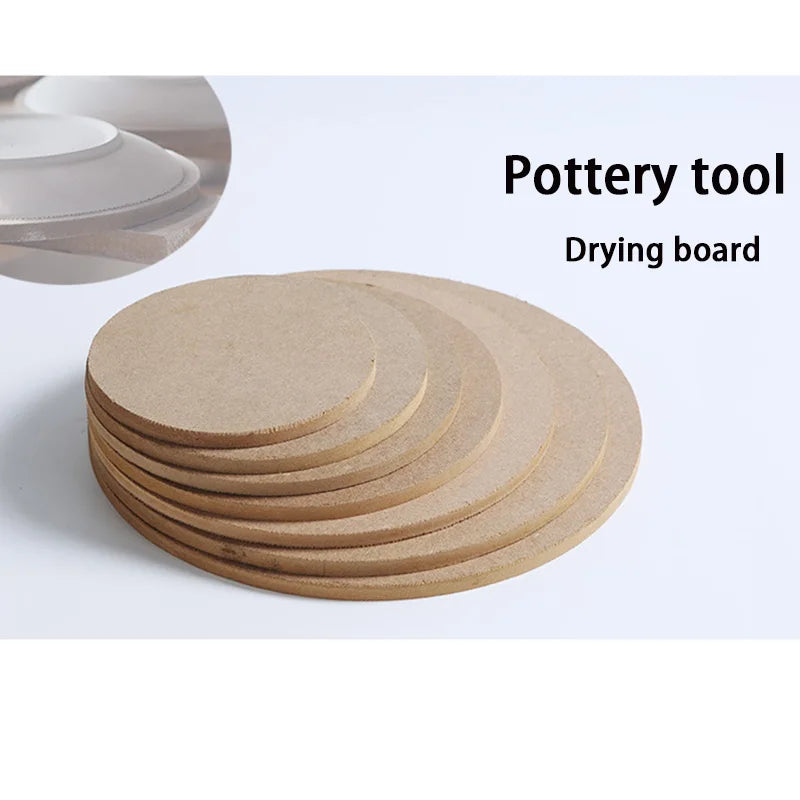 12-25CM Pottery Wheel Bat Drying Fiberboard Pottery Drying Board