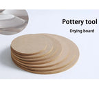 12-25CM Pottery Wheel Bat Drying Fiberboard Pottery Drying Board
