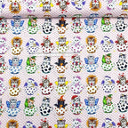 50x55/110cm Bohemian Style Motif, Quality Designer Cotton Fabrics