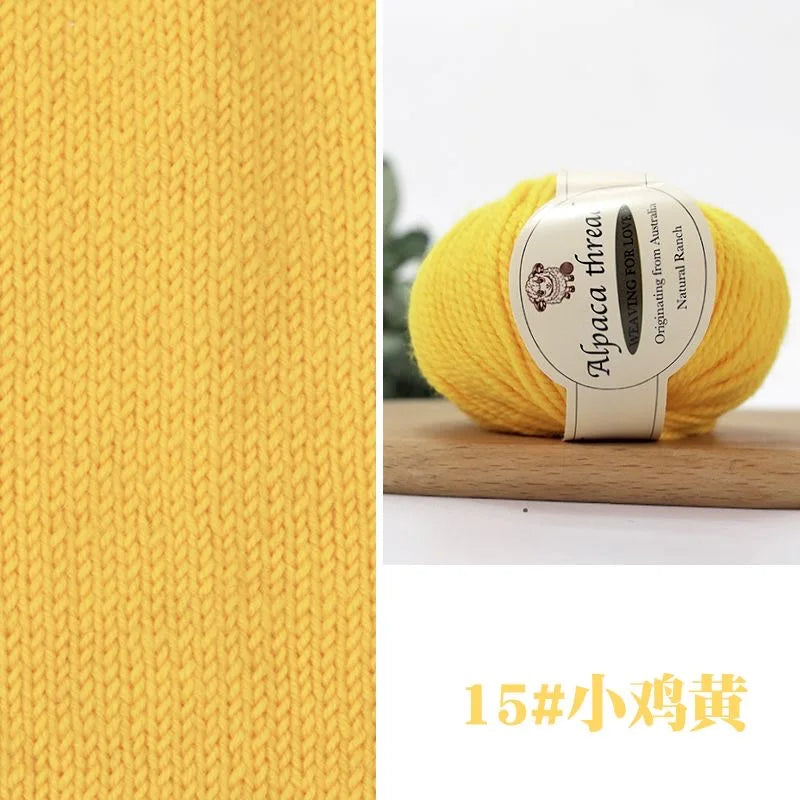 Alpaca Yarn Cashmere Wool Yarn