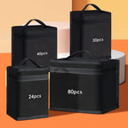 12/24/36/48Pcs Pencil Bag Art Marker Pen Storage Bag Large Capacity