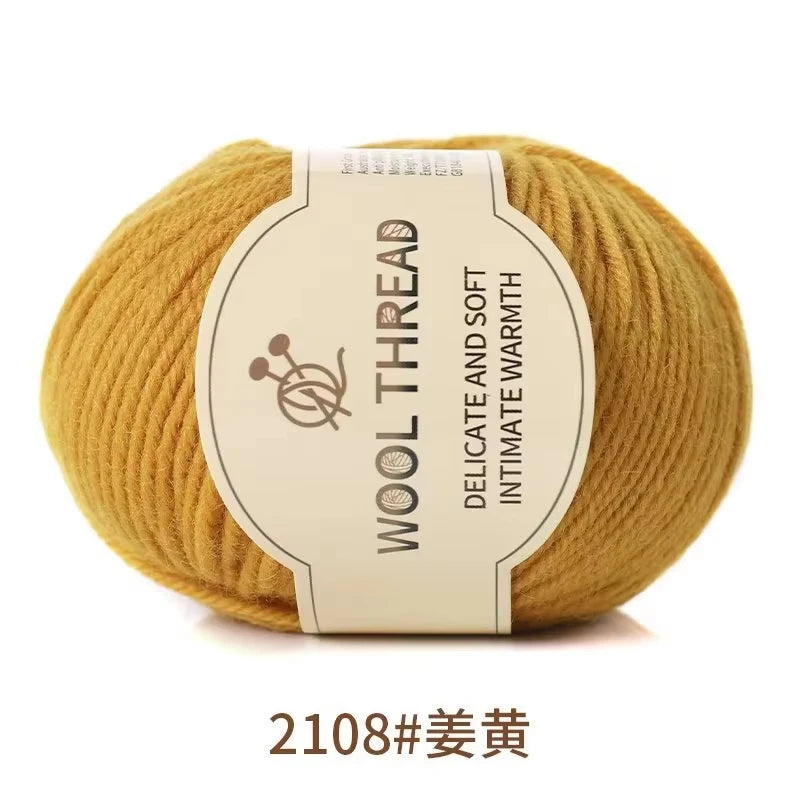 Medium Thick Wool Cashmere Yarn