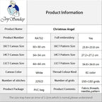 Christmas Angel Joy Sunday Counted Cross Stitch Complete Kit