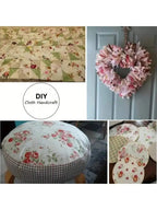 Set of2 floral fabrics