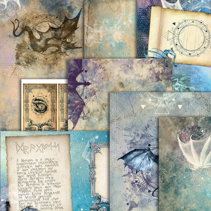 Dragon Scrapbook Paper Pad
