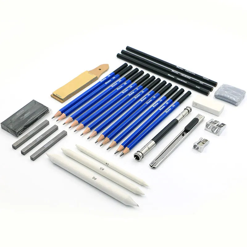 Professional 32pcs Artist Sketching Pencil Set