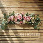 Artificial Flower Wreath Door Decoration