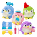 KRABALL Penguin Crochet Kit for Beginners