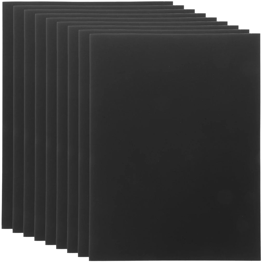 50pcs Black Cardstock Paper