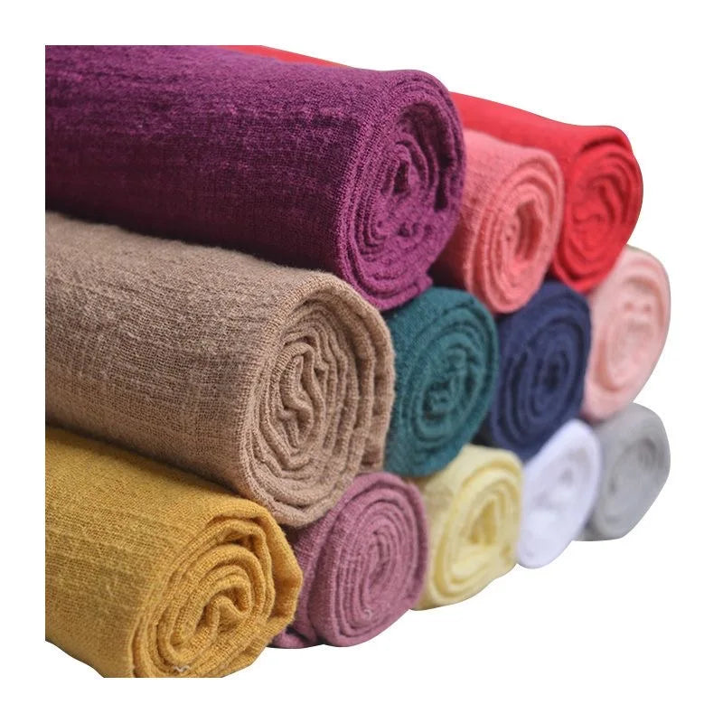 Soft Thin Linen Cotton Fabric