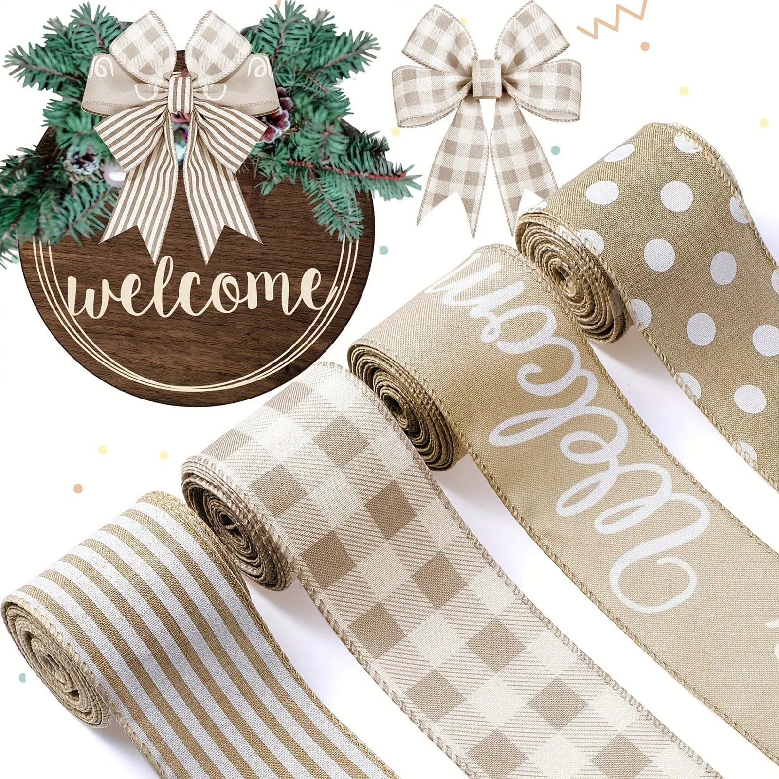 Rustic Style Ribbon